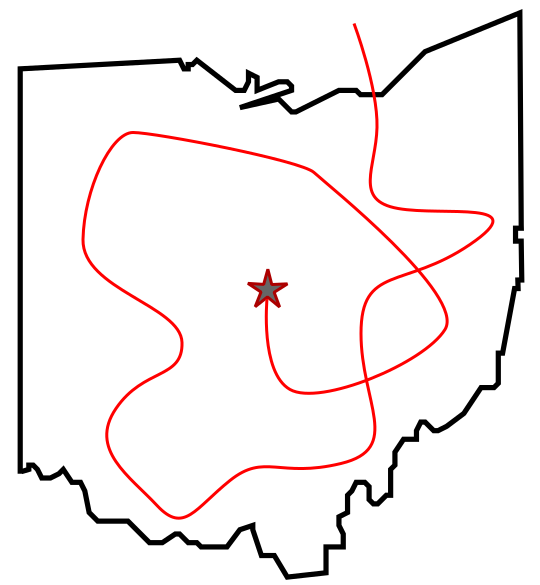 How to make line leads maze ohio - step 2