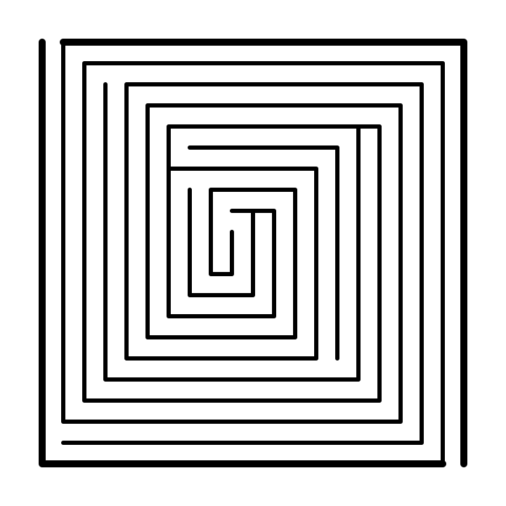 How to Make a Spiral Maze 