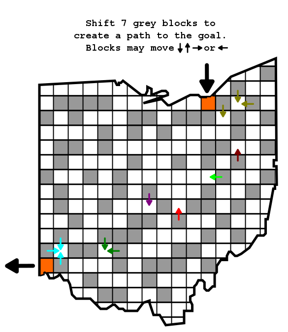 HOW TO MAKE A BLOCK MOVE MAZE PART 6 SOLUTION
