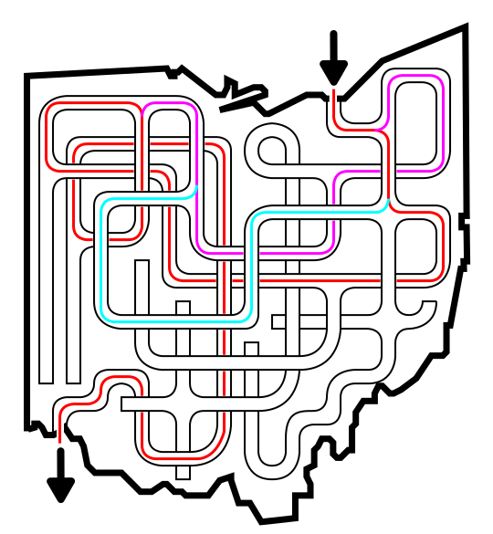 How to make a weaving maze step 5
