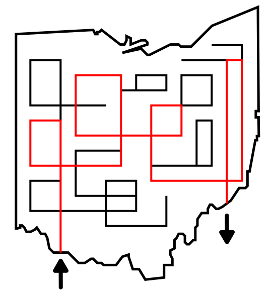 HOW TO MAKE A DRIECTIONAL MAZE - solution