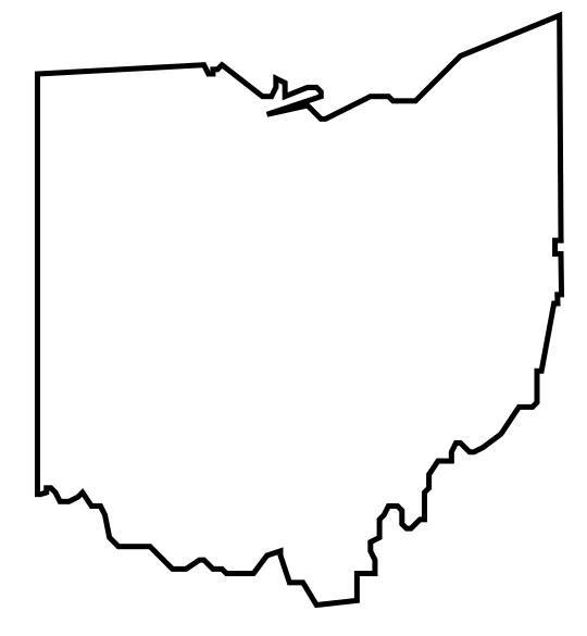 HOW TO MAKE A DRIECTIONAL MAZE - ohio outline