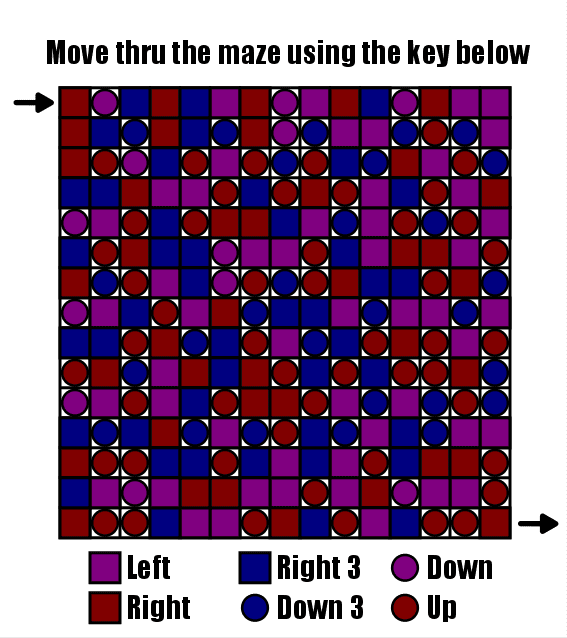 Puzzle Maze with key