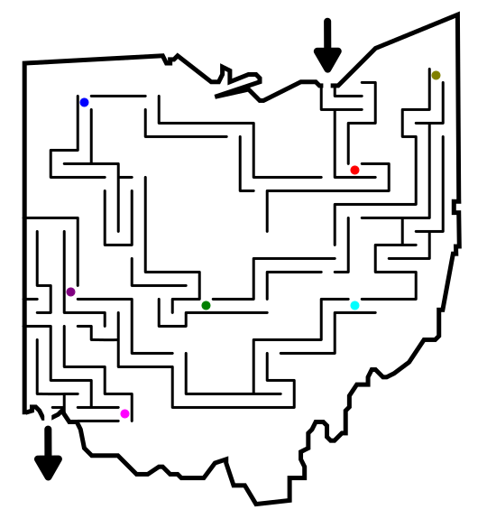 HOW TO MAKE A FIND ITEMS MAZE - STEP 2