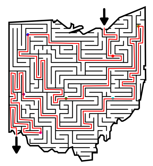 HOW TO MAKE A FIND ITEMS MAZE - STEP 5 SOLUTION