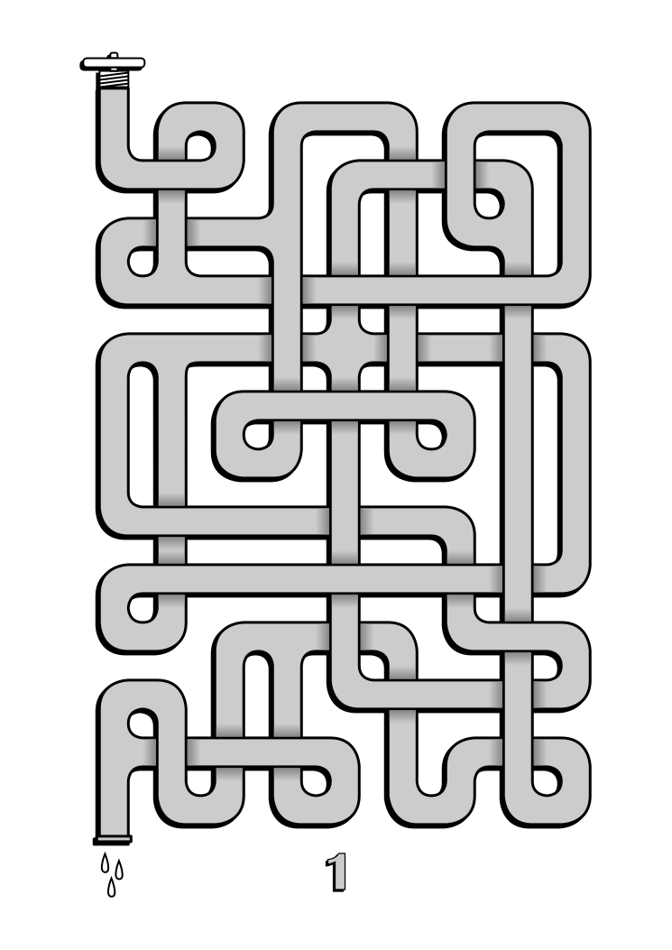 Kids Pipe Maze
