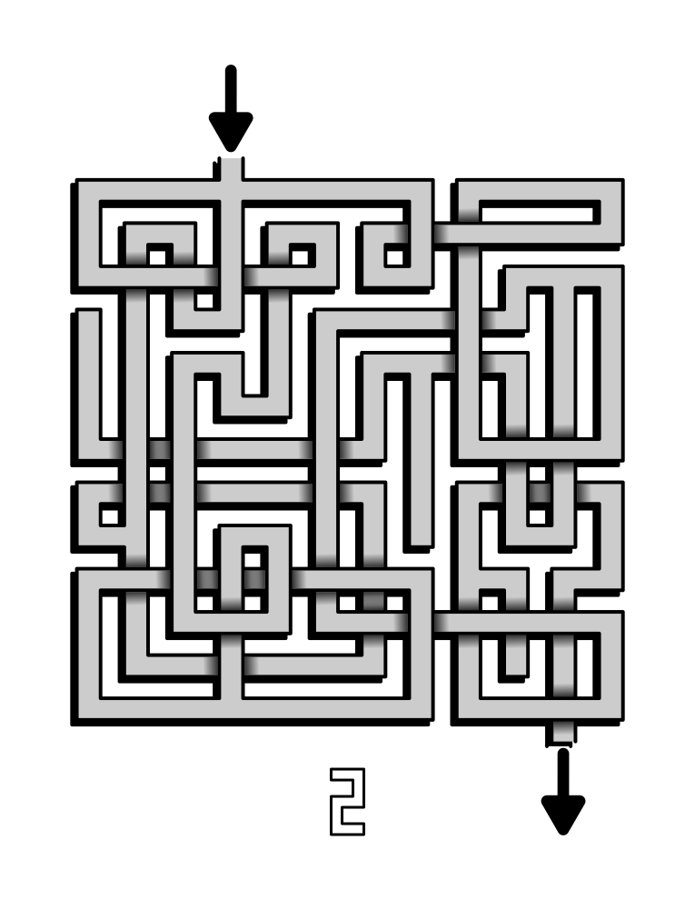 Kids Weaving Maze