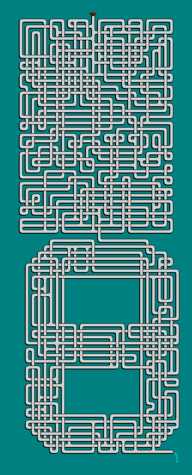 Weekly Hard Maze #5 - Pipes Maze