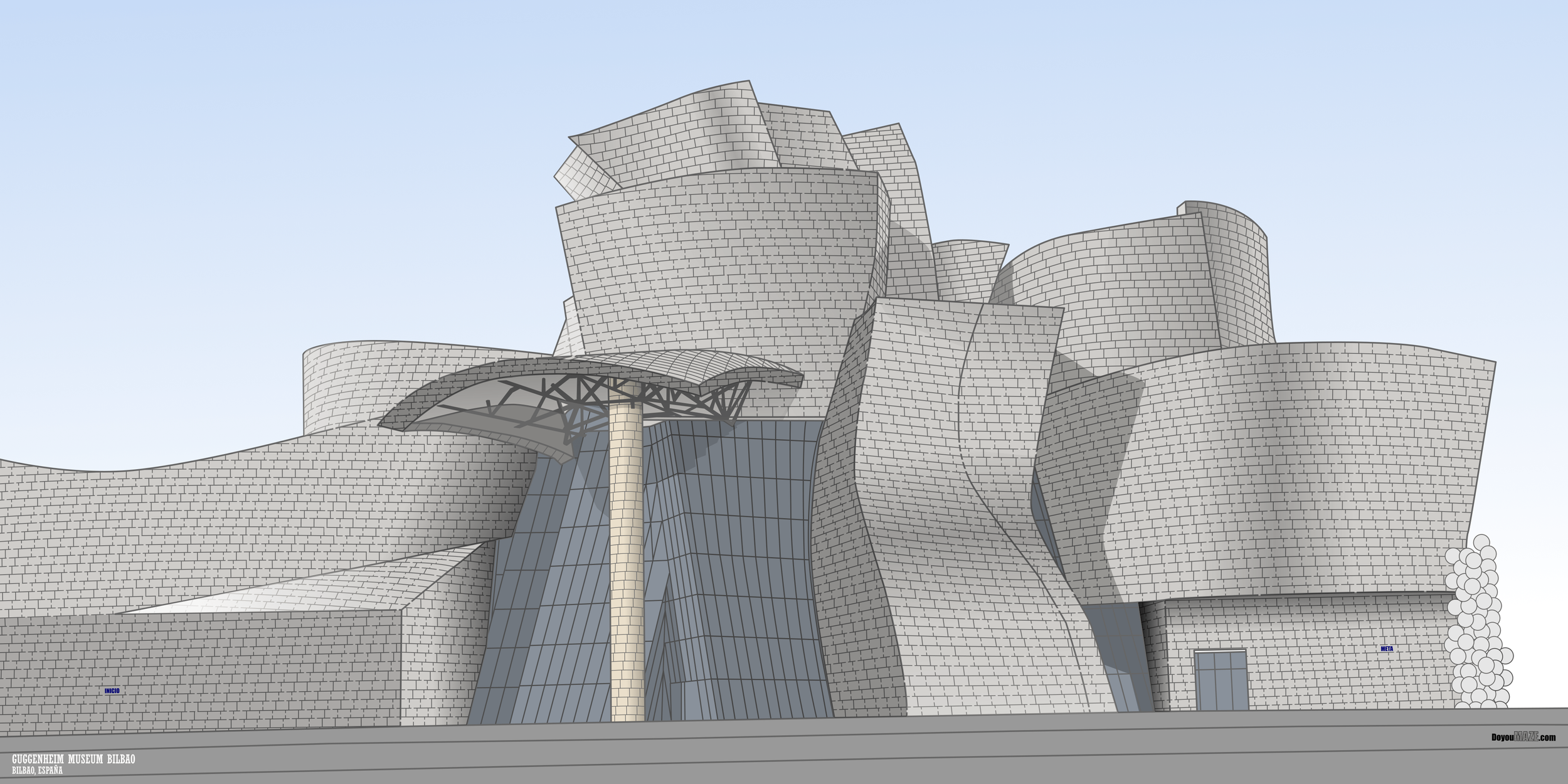 Guggenheim Museum Maze Spain