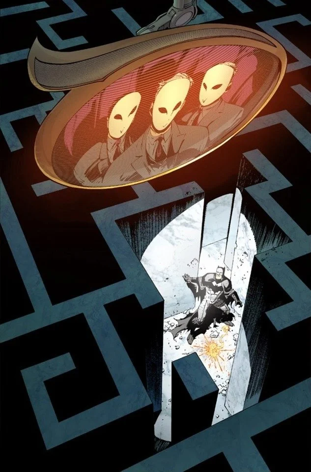 Batman #4, pg20 Court of Owls Maze