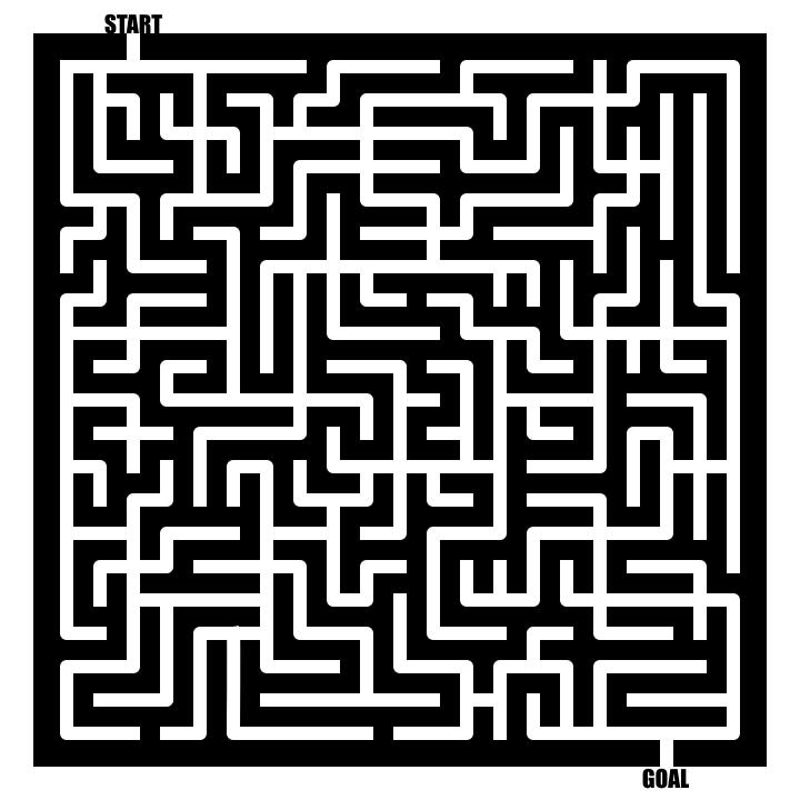 cut thru maze