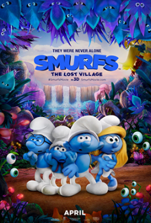 Smurfs The Lost Village (2017) movie poster