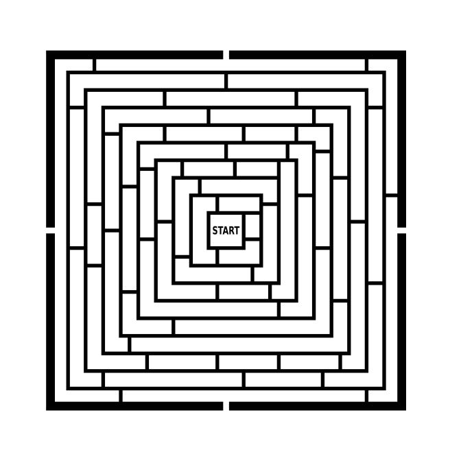 How to Make an Escape Maze Step 3
