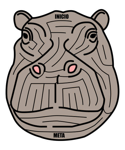 laberinto de hipopótamo