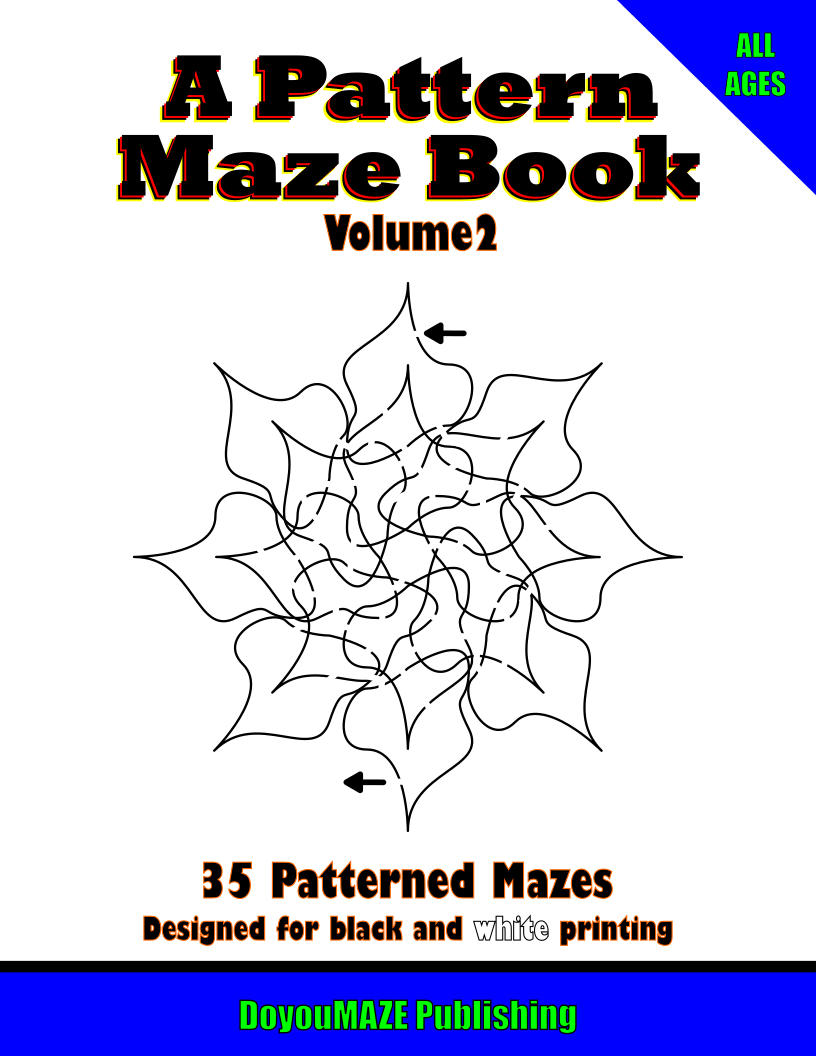A Pattern Maze Book: Volume 2