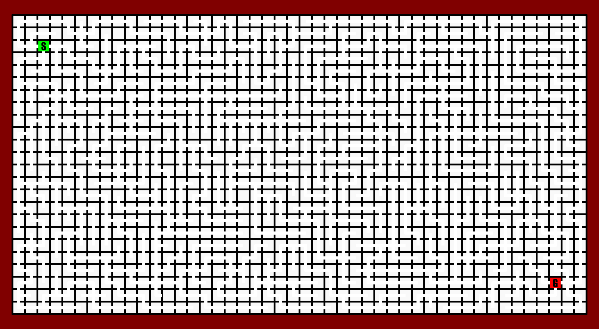 Weekly Hard Maze #7 - Mega Grid Maze