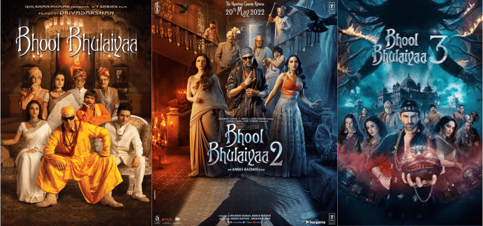 Bhool Bhulaiyaa movie posters