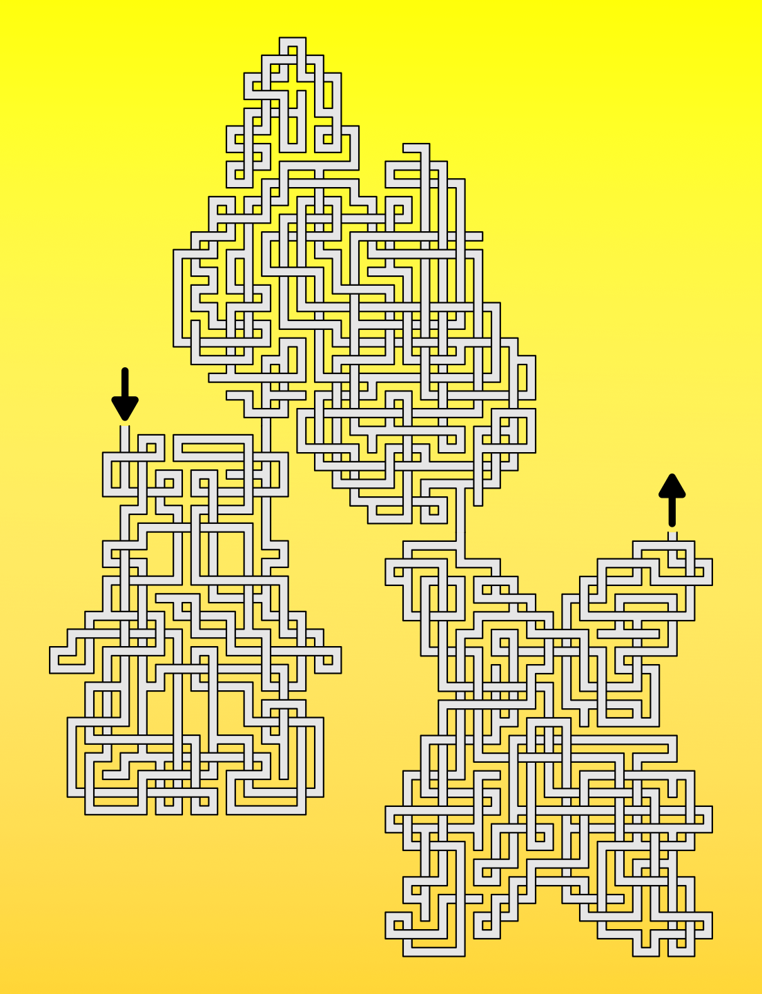 Weekly Hard Maze #16 - Weaving Maze