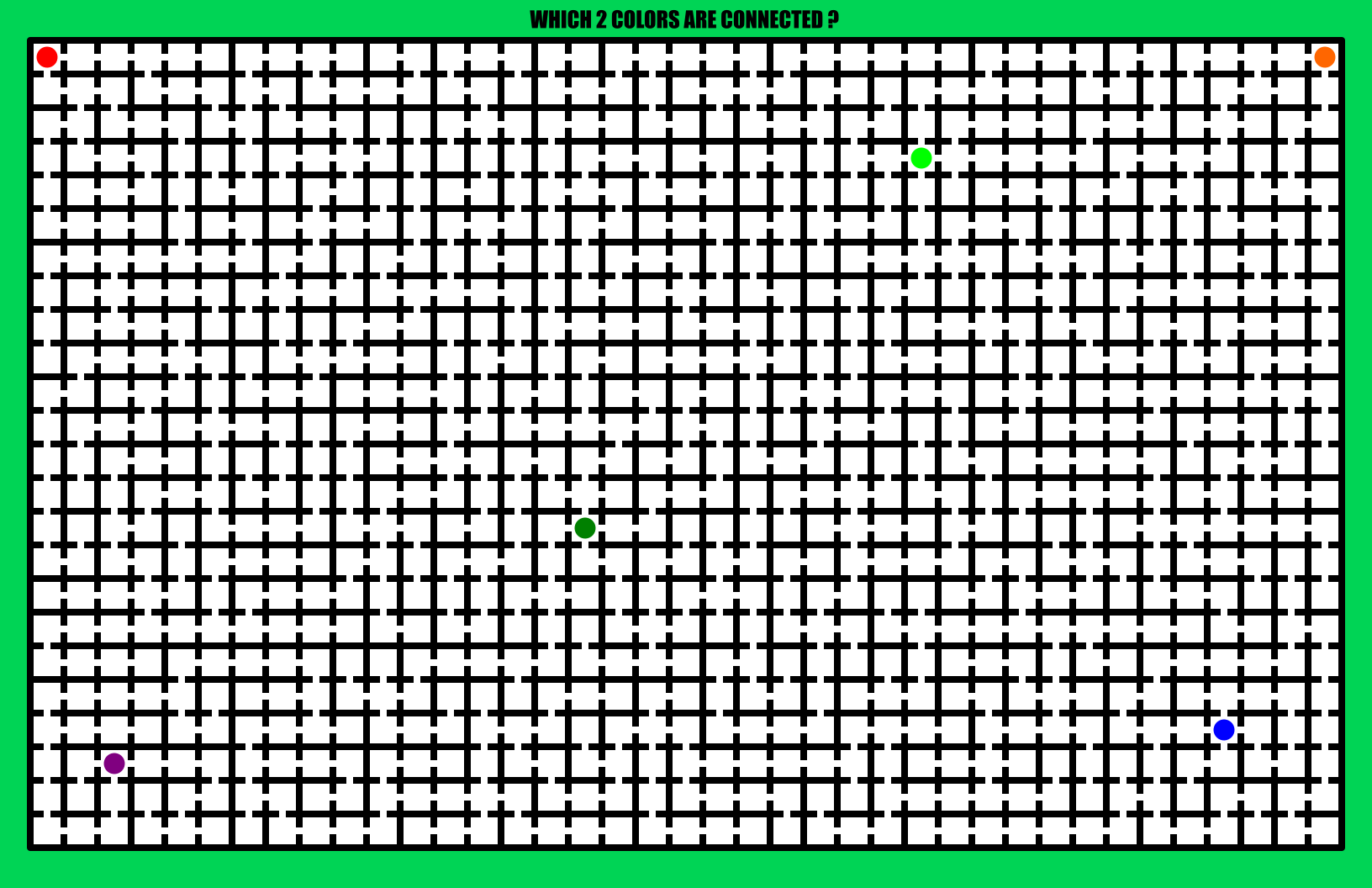Weekly Hard Maze #37 - Grid Maze Connections Maze