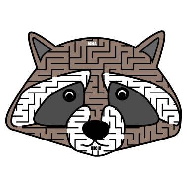 laberinto de mapache