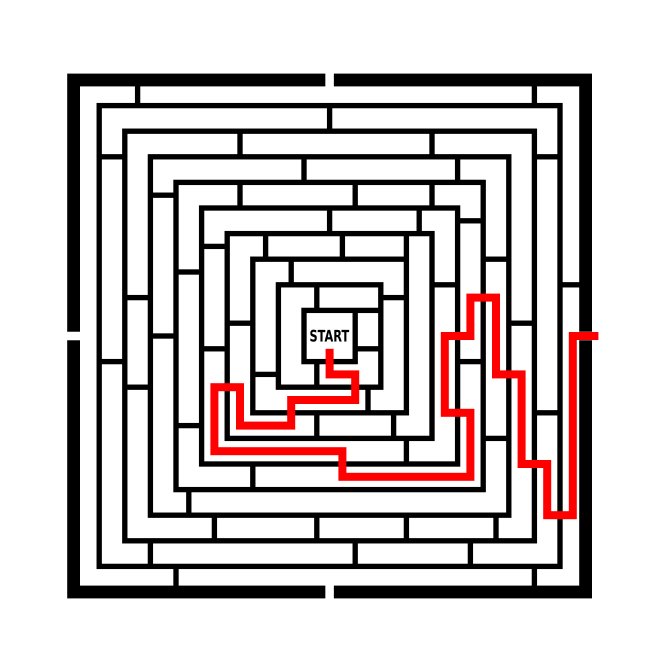 How to Make an Escape Maze Step 4
