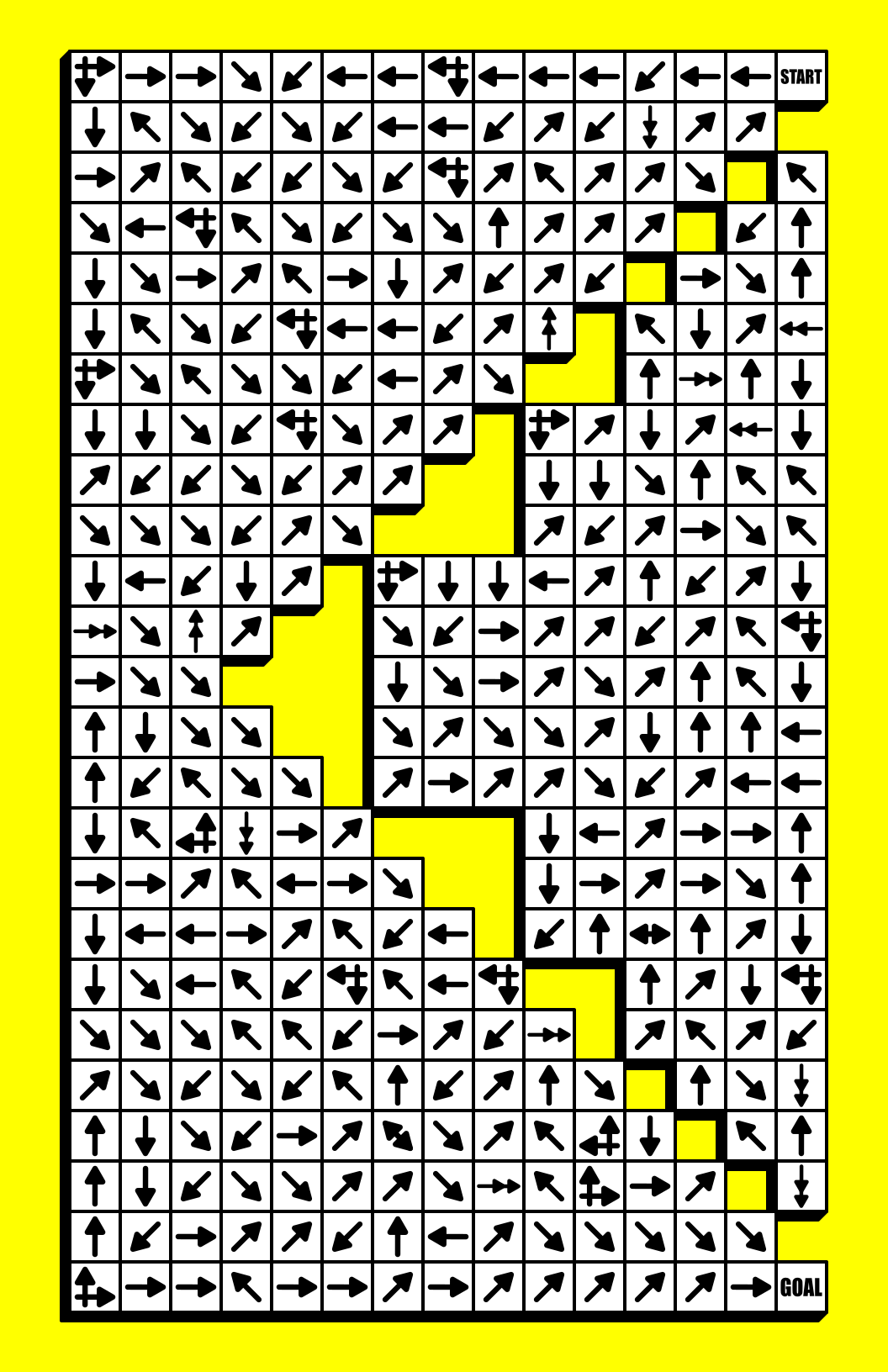 Weekly Hard Maze #24 - Large Arrow Maze
