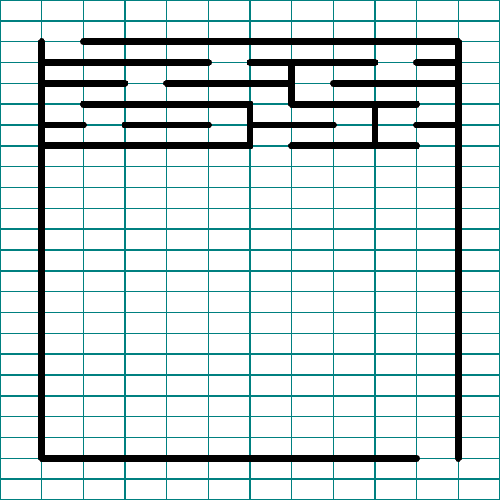 How to Make a Horizontal Maze step 2