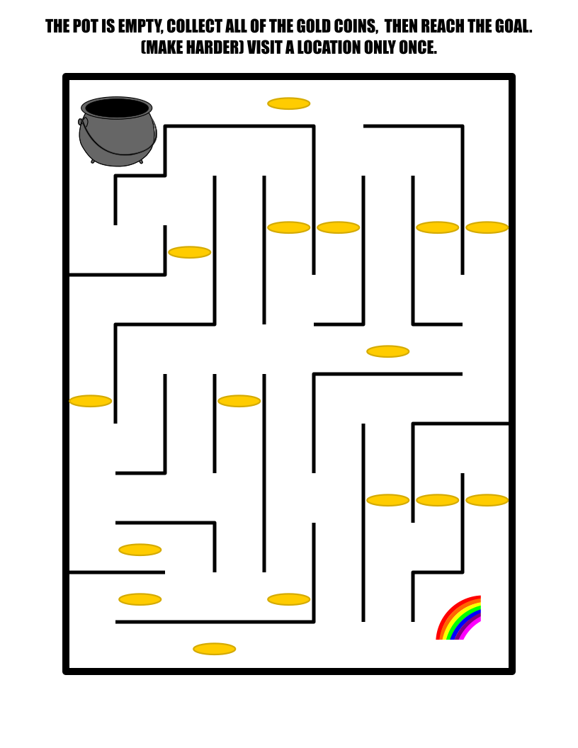 Grab all the gold Maze