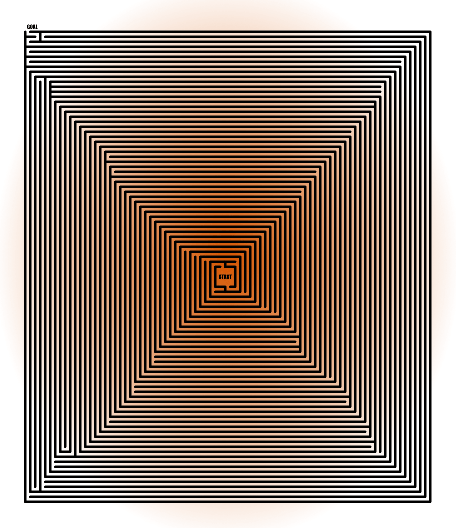 Weekly Hard Maze #30 - Spiral Maze