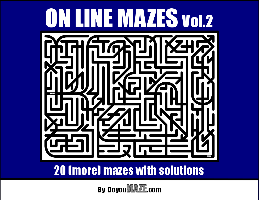On Line Maze Book Volume 2 Cover