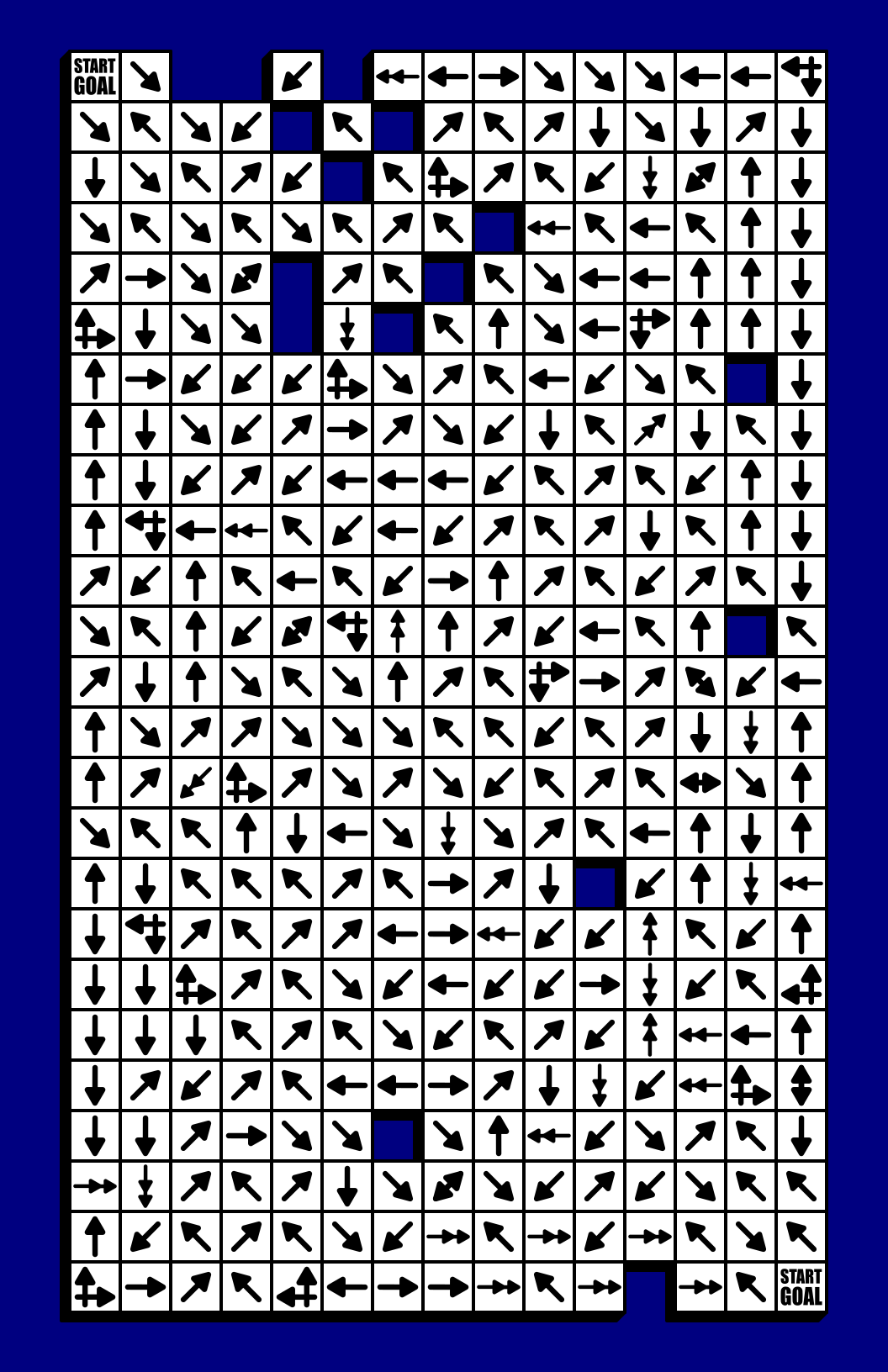 Weekly Hard Maze #11 - Large Arrow Maze