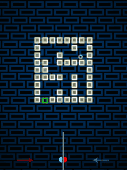 Neon Maze Control example gameplay