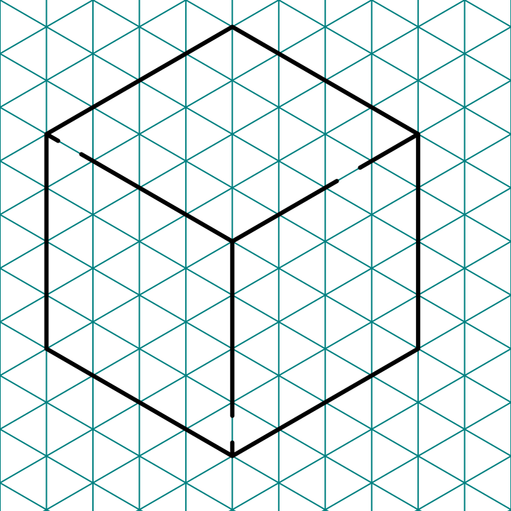 ow to Make a Axonometric Maze step 2