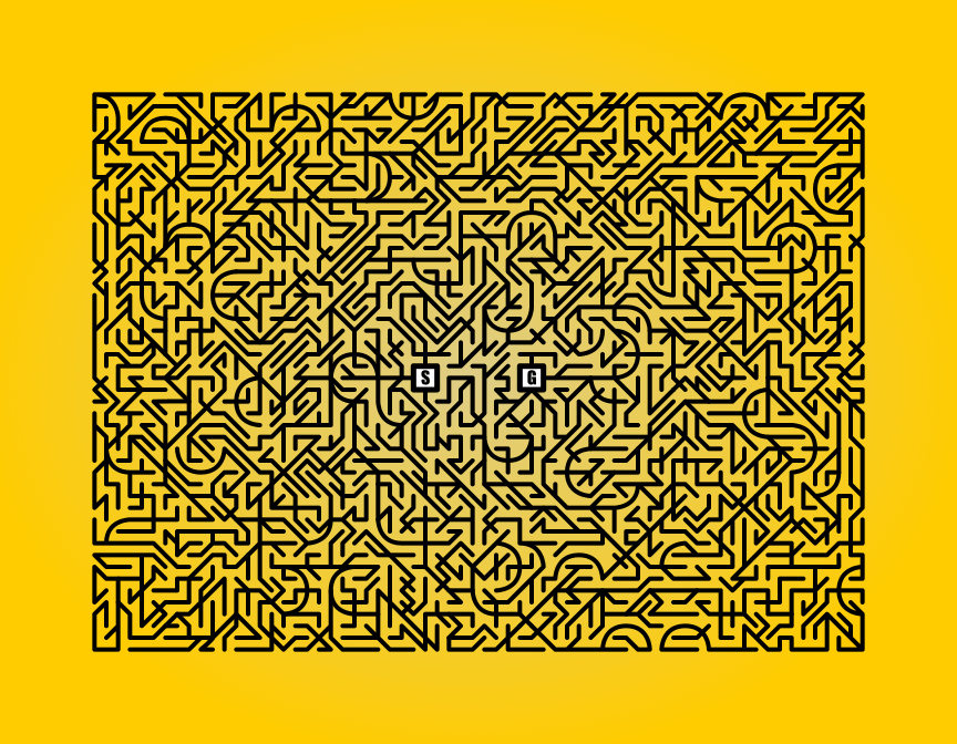 Weekly Hard Maze #40 - On Line Maze