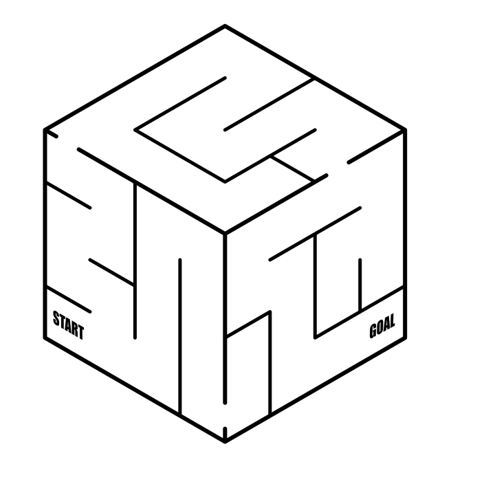 How to Make a Axonometric Maze no grids