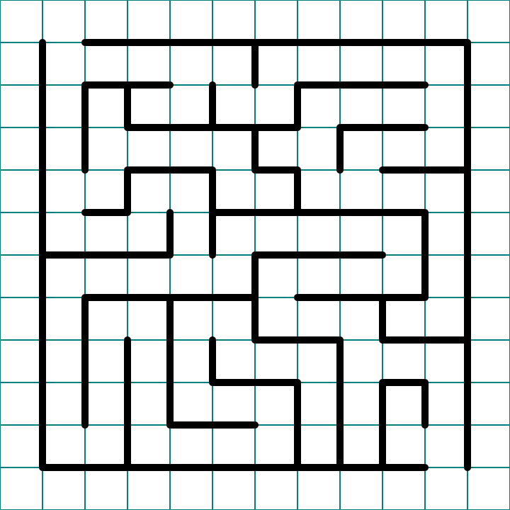 How to make a standard maze step 4