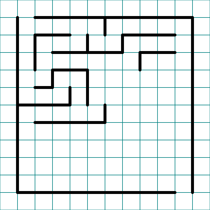 How to make a standard maze step 3