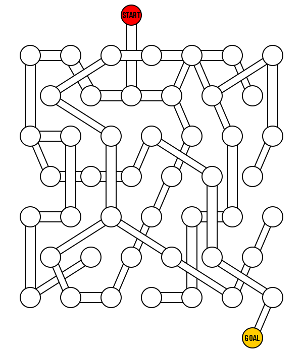 Weaving Dots Maze