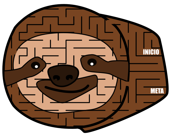 laberinto de perezoso