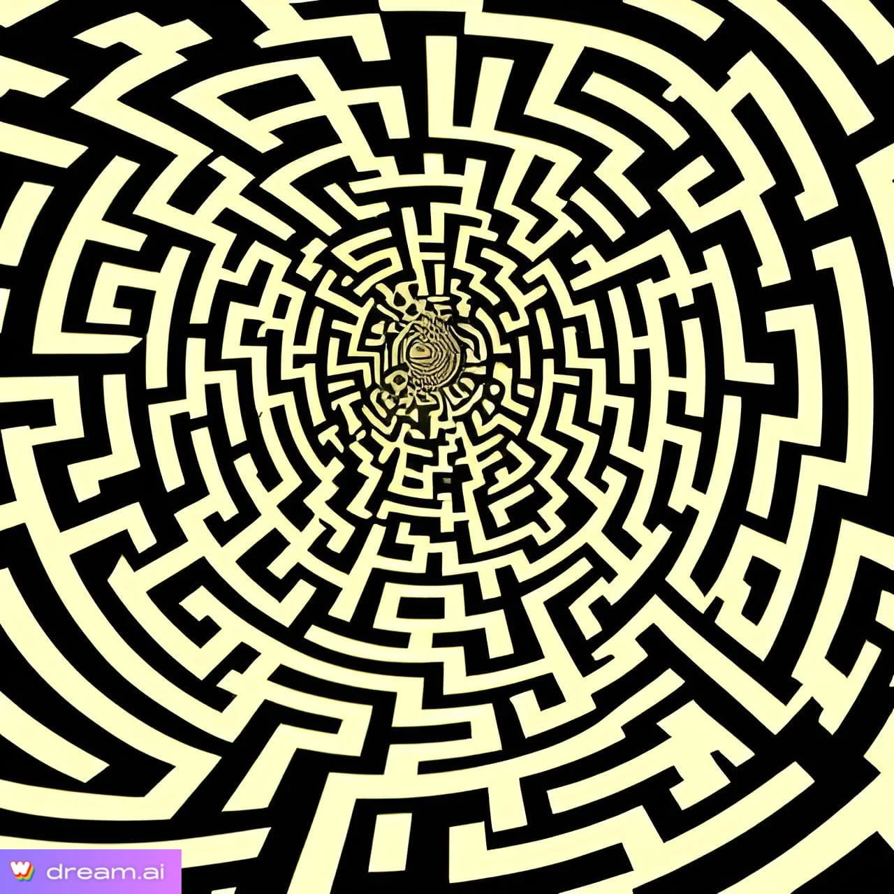 a maze inside a maze inside a maze surreal style 2026