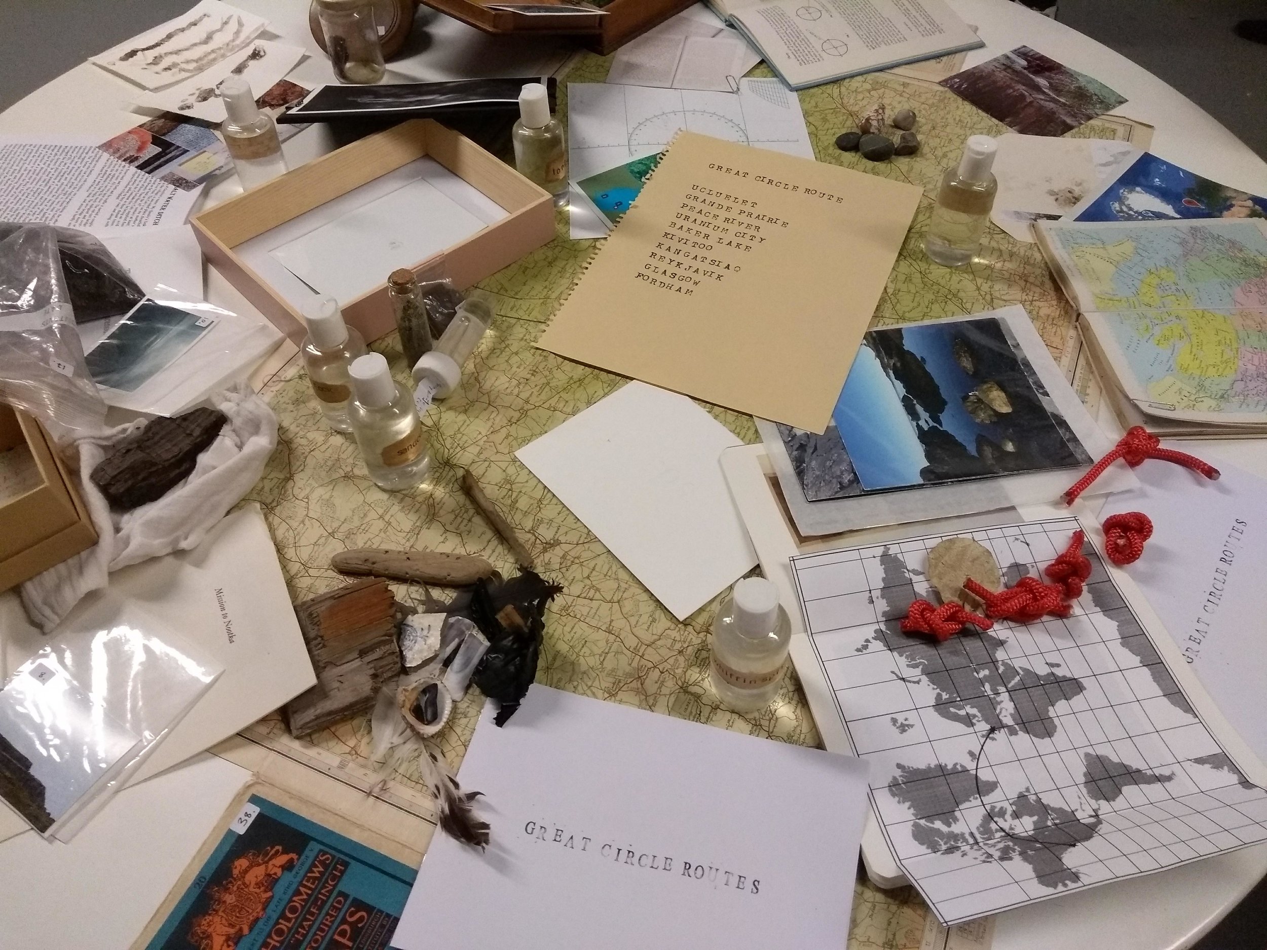 ATE archive display at Flux Factory New York.jpeg