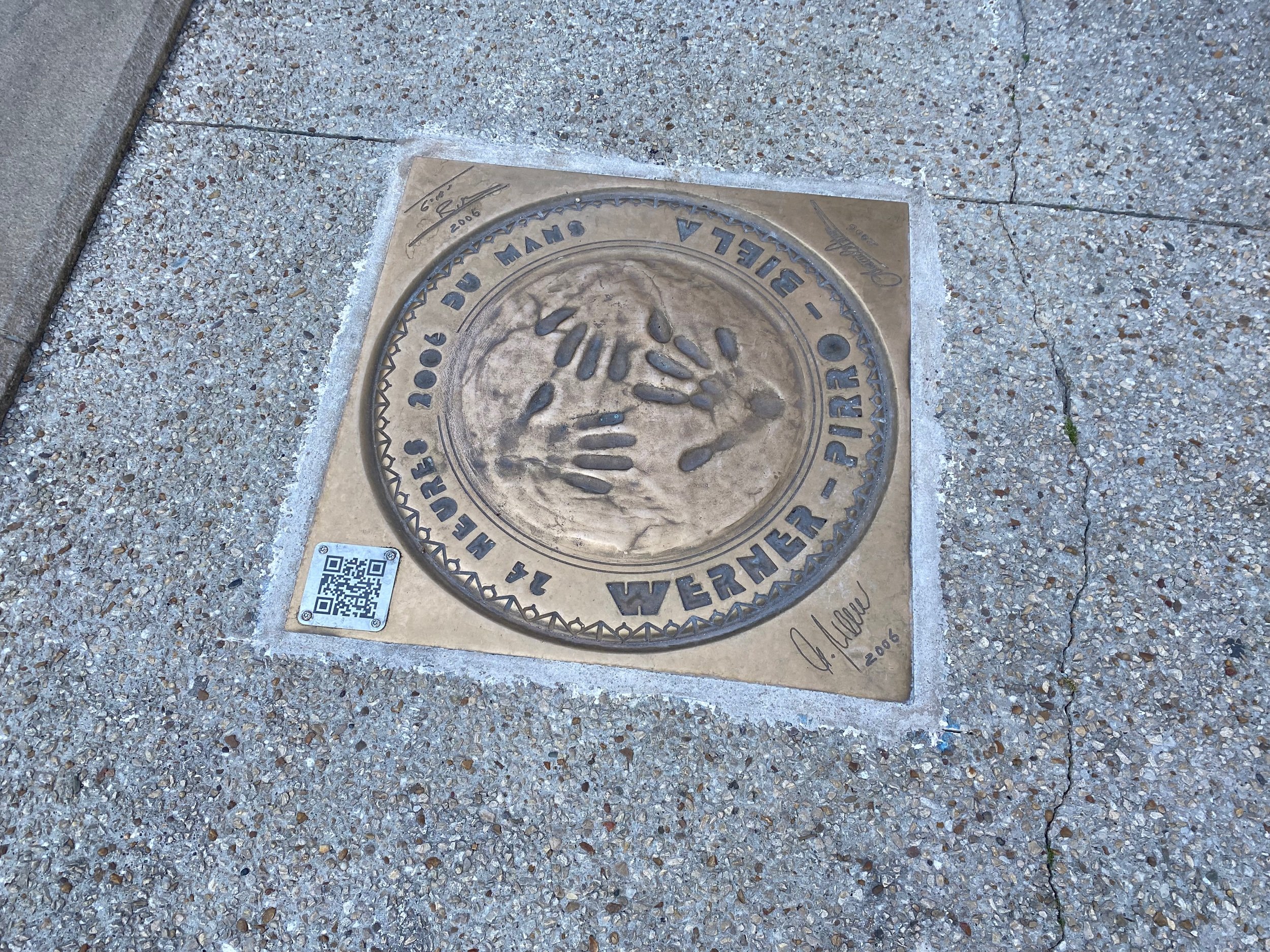 Retour sur l'inauguration des empreintes des pilotes du samedi 03 juin !