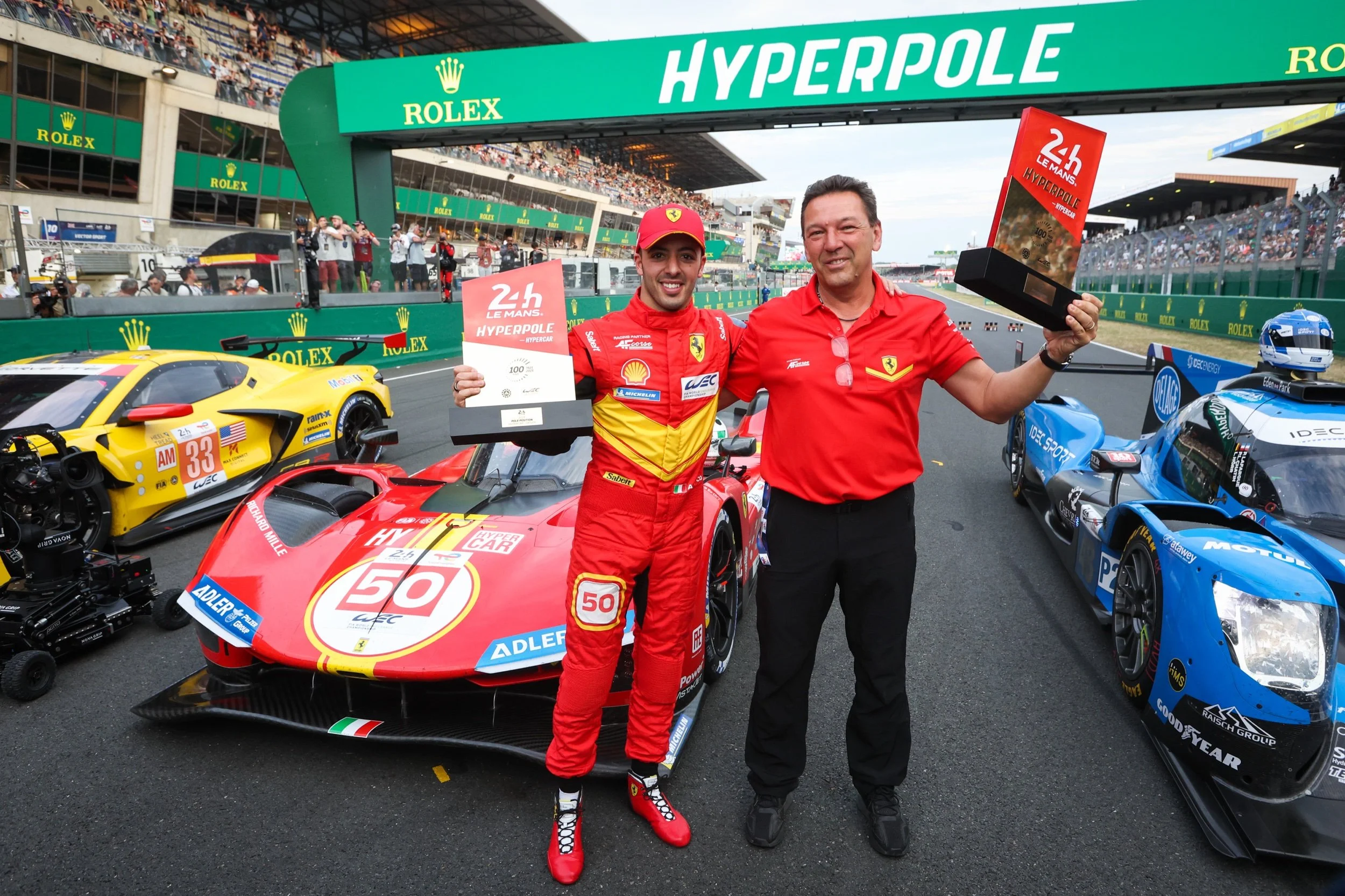 Ferrari en pôle position des 24 heures du Mans !