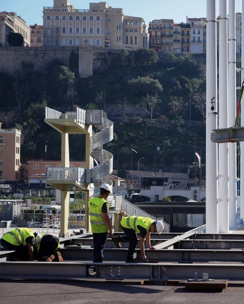 C est Parti Pour Le Montage Des Infrastructures Du GP De Monaco C est Parti Pour Le Montage Des Infrastructures Du GP De Monaco