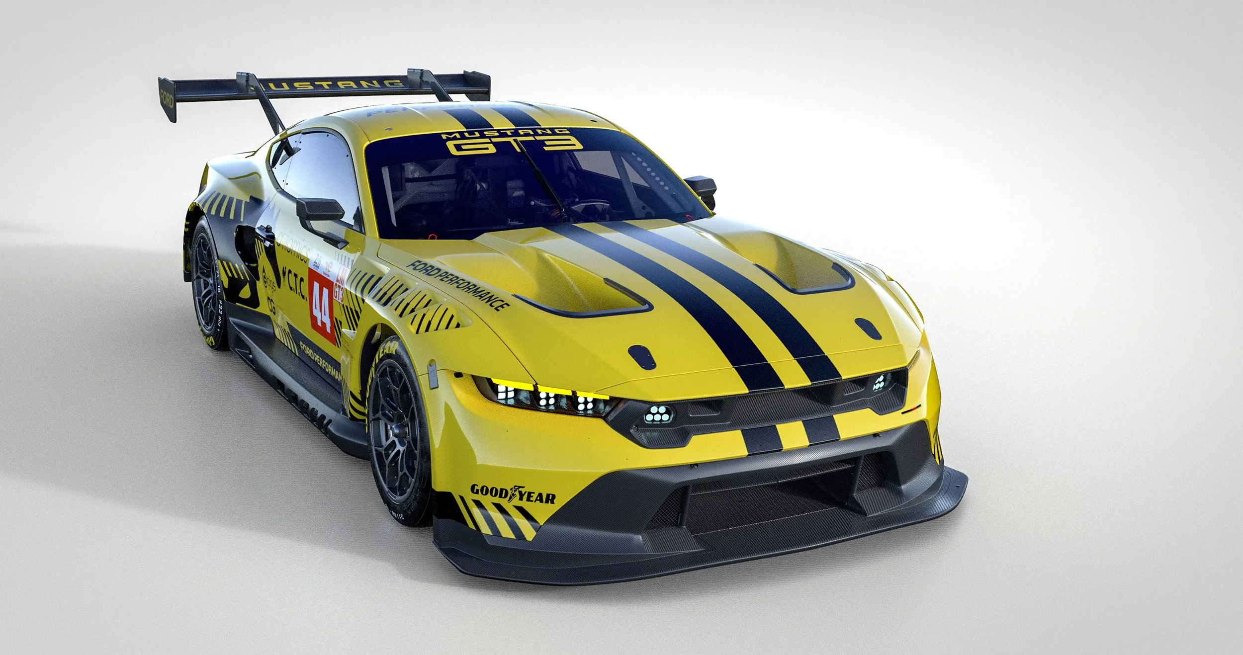 La livrée de la dernière Ford Mustang LMGT3 engagée au Mans a été dévoilée !
