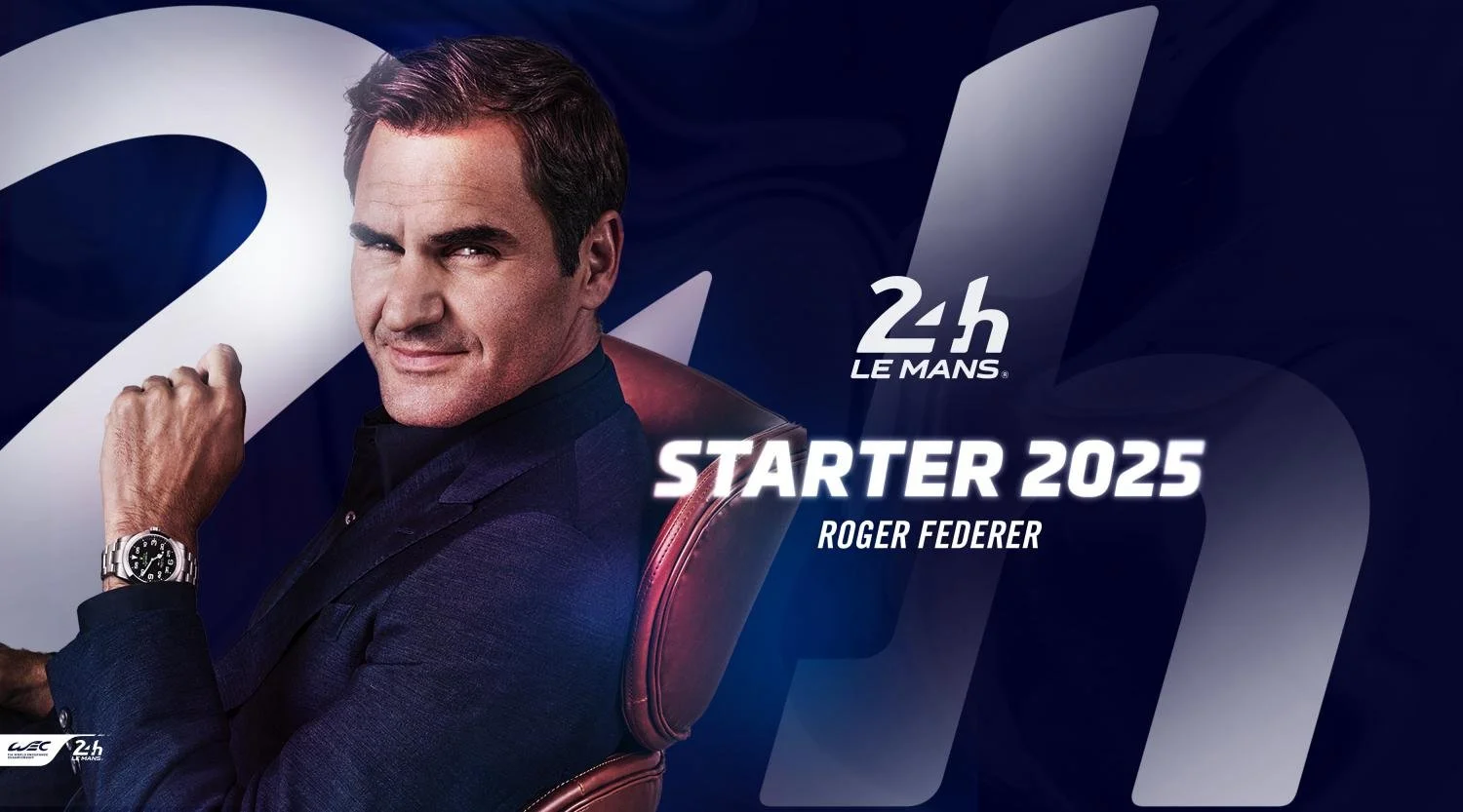 Roger Federer starter des 24 Heures du Mans !