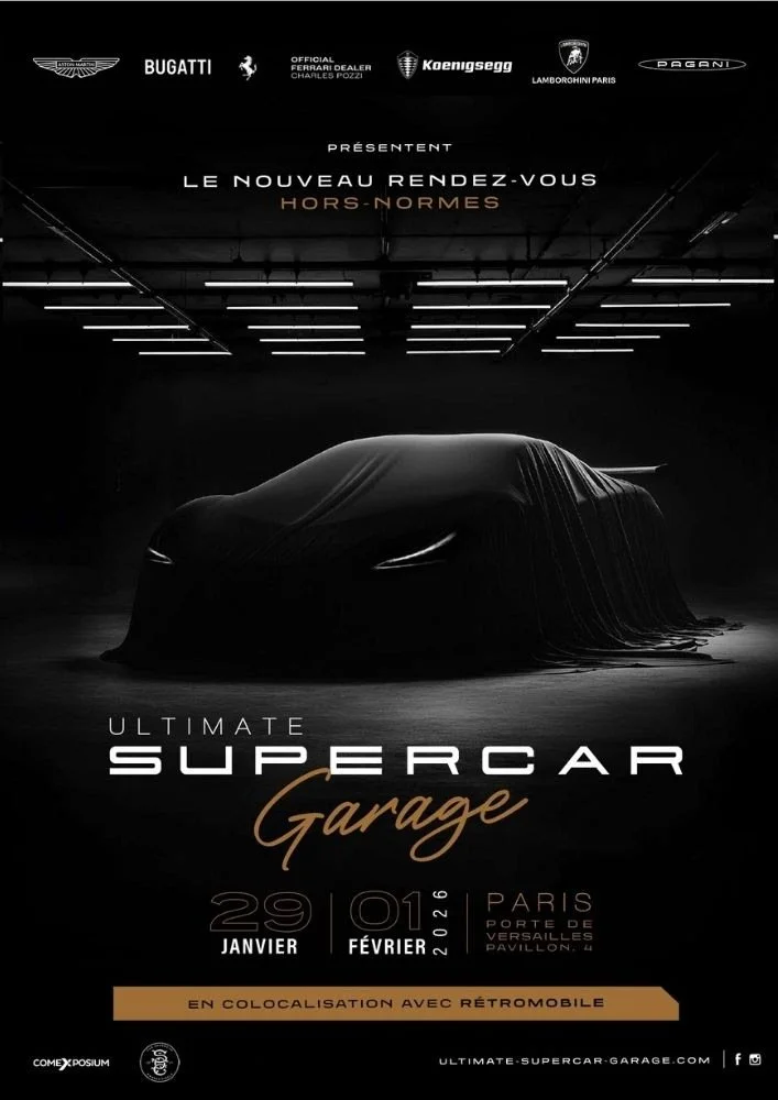Ultimate Supercar Garage - Le nouveau salon qui va faire fureur cet hiver !