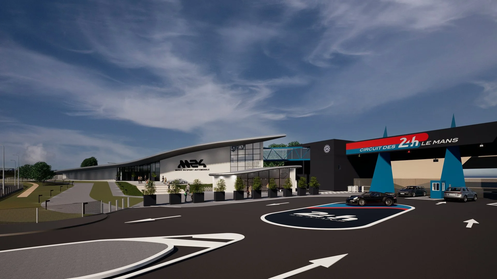 Le M24, nouveau Musée du Sport Automobile, ouvrira le 28 mai 2026 au Mans