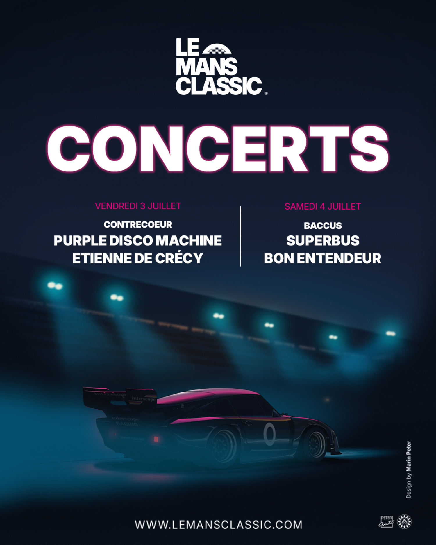 Le Mans Classic Legend 2026 : une programmation musicale explosive pour enflammer les nuits mancelles !