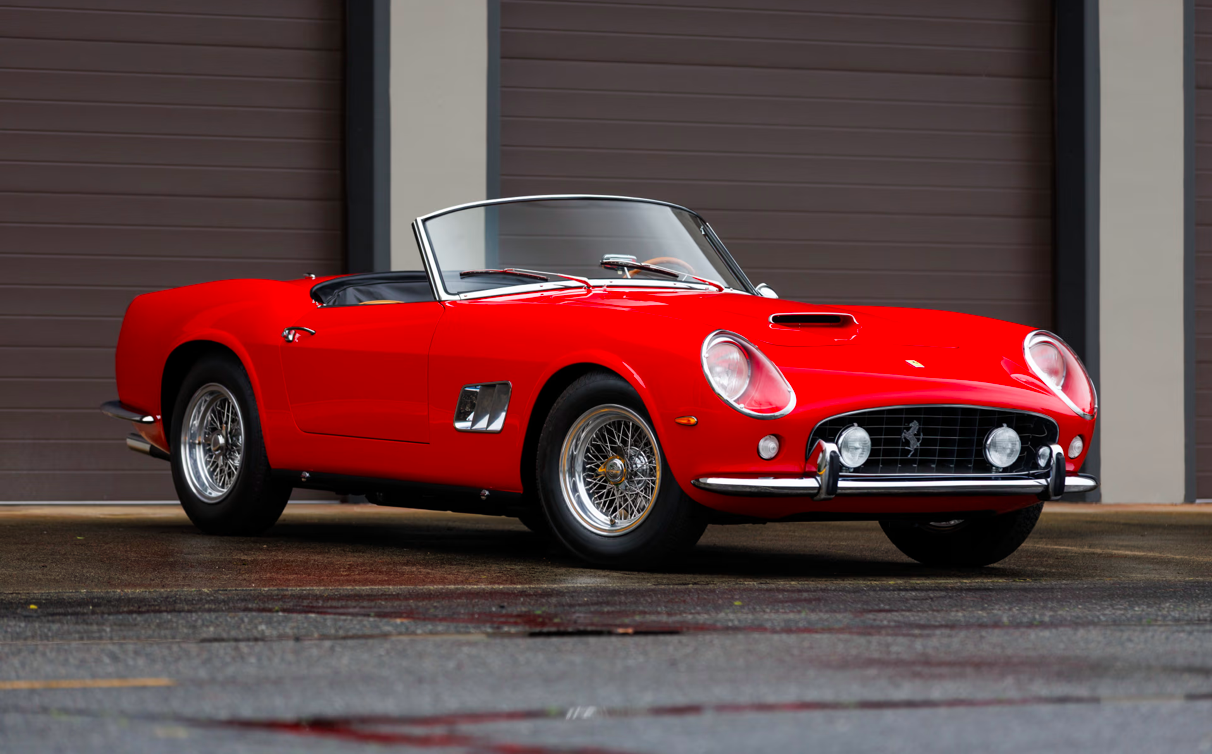 Mecum Auctions - Star de sa vente, une Ferrari 250 GT SWB California vendue aux Etats-Unis !